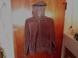 New York &amp; Co.Size L Brown Girls / Womens Hoodie &quot; Beautiful Hoodie &quot; - £16.90 GBP