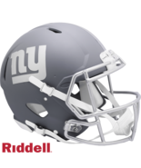 New York Giants Helmet Riddell Authentic Full Size Speed Style Slate Alt... - $522.92 CAD
