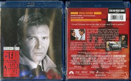 Clear And Present Danger BLU-RAY Harrison Ford Anne Archer Paramount Video New - £6.25 GBP