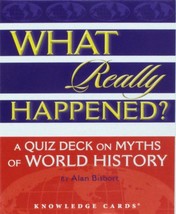 What Really Happened? A Quiz Deck on Myths of World History Knowledge Cards - $12.82