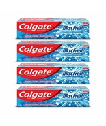 Colgate Max Fresh Anti-Cavity Toothpaste, Peppermint Ice, 150gm (Pack of 4) - $62.71 CAD
