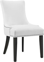 Modway MO- Marquis Modern Faux Leather Upholstered with Nailhead Trim,, White - £152.49 GBP