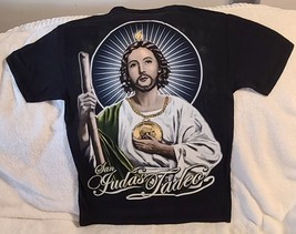 San Judas Tadeo Saint Jude Apostle Religious Judas Thaddeus T-SHIRT - £8.91 GBP