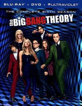 The Big Bang Theory: The Complete Sixth Season (Blu-ray Disc, 2013, 5-Disc Set) - £19.93 GBP