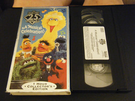 Sesame Street 25 Wonderful Years: A Musical Celebration (VHS, 1993) - £12.55 GBP
