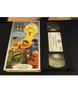 Sesame Street 25 Wonderful Years: A Musical Celebration (VHS, 1993) - £12.43 GBP