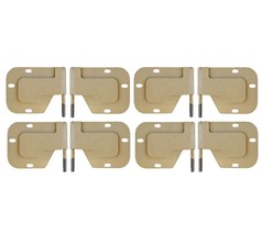 8PK Hard Door Hinge- Military Humvee X-Door, 2nd Gen- Tan, Exterior - £280.05 GBP