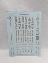 *Bent* Warhammer 40K Necron Transfer Sheet - €5,98 EUR