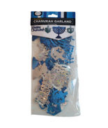 Prismatic Chanukah Garland Menorah Dreidel Jewish  Judaica Festival Of L... - $7.38