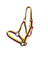 Horse Halter Adjustable Nylon Halter Large Multi Color HHAFA529-1 - $18.81