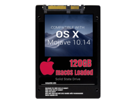 macOS Mac OS X 10.14 Mojave Preloaded on 120GB Solid State Drive - £23.50 GBP