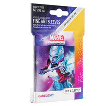 Gamegenic Marvel Champions FINE ART Sleeves - Nebula - £18.10 GBP