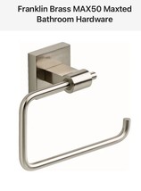 New 2-Pack! Franklin Brass Brushed Nickel Maxted Toilet Paper Holder MAX... - $33.50