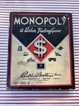 Vintage Monopoly Game 1937 Parker Brothers No Board Otherwise Complete - $22.79