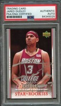 2007-08 Upper Deck First Edition #222 Jared Dudley Signed Rookie Card AUTO PSA S - £39.95 GBP