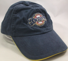 Milwaukee Brewers Hat Blue Strapback MLB Baseball Cap - $13.87