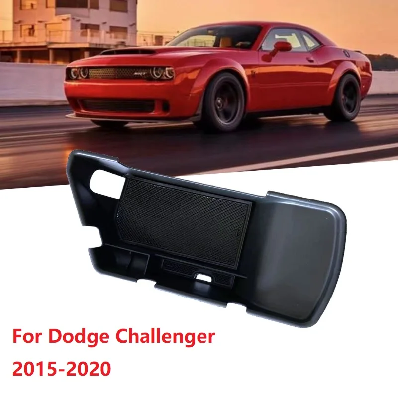 Car Center Console Armrest Storage Box Tray Case Fit For Dodge Challenger - £16.12 GBP