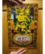Tom Petty Affiche Jaune Calice Janvier 28-February 1 Fillmore - $123.33 CAD