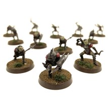 Moria Goblin Warriors 12 Painted Miniatures Bandit Raider Middle-Earth - £82.01 GBP