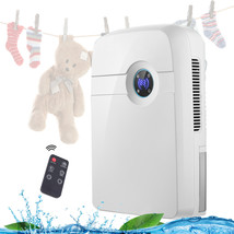 Electric Dehumidifier Humidity Control Home Closet Wet Air Dryer Remote ... - £77.43 GBP