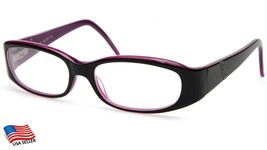 EXTE EX22401 Black Purple EYEGLASSES GLASSES FRAME 52-16-130mm - $34.29