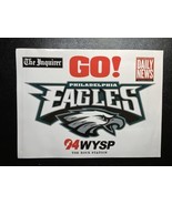 NFL Phila Eagles Print advertising-Inquirer 94WYSP Daily News Playoffs 1... - £19.56 GBP