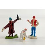 Britains Ltd Mini Figures Scarecrow Farm Worker Stool Lady Butter Churn ... - $19.75
