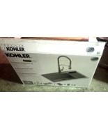 Kohler Pro Function Kitchen Sink Kit w/ Faucet Top/Bottom Mount RC78960-... - €246,71 EUR