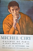 Michel Ciry - Manifesto Originale Esposizione - Galleria di Parigi - Rar... - $178.54