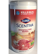 New Clorox Scentiva Multi-Use Wipes Tahitian Grapefruit Splash 75ct-SHIP... - £6.98 GBP
