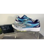 Women&#39;s Saucony Ride 8 Sneaker Running Shoe Size7.5 Silver Purple Blue - $53.34 CAD