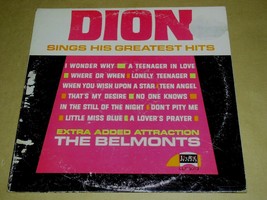 Dion Sings His Greatest Hits Record Album Vinyl LP Laurie Label MONO - £19.98 GBP