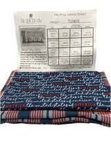 The Quilted Cow Helpful Heifer Standard Pillowcase Kit Patriotic NEW - $17.20 CAD