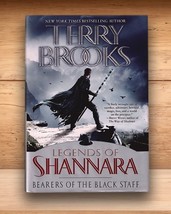 Legends of Shannara Bearers of the Black Staff - Terry Brooks - Hardcover DJ 1st - £6.90 GBP