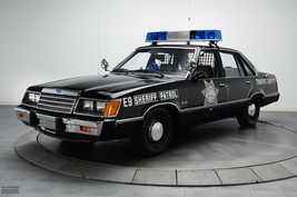 1984 Ford LTD Sheriff Patrol Car | 24X36 inch POSTER | Family Car - £16.29 GBP