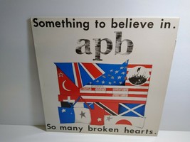 APB Something To Believe In 12&quot; Vinyl Record 1985 UK Import Post-Punk New Wave - £13.46 GBP