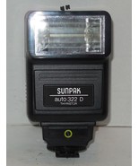 Sunpak Auto 322 D thyristor flash with OT-1D hot shoe For Olympus &amp; othe... - $49.45 CAD