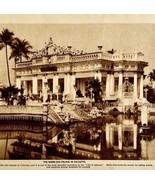 1921 Badri-Das Palace Calcutta Photo Print India Antique Ephemera Archit... - $642.95 MXN