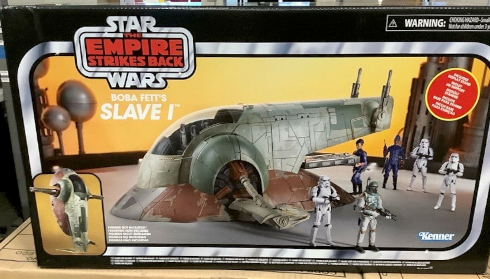 NEW Hasbro E9647 Star Wars The Vintage Collection BOBA FETTs SLAVE I Toy Vehicle - £150.35 GBP