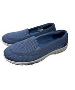 Skechers Woman’s 9.5 Relaxed Fit Slip-On Shoes Navy Mesh Cooled Memory Foam - $452.91 MXN