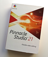 Pinnacle Studio 21 Flexible Video Editing - Sealed Retail Box - $15.00