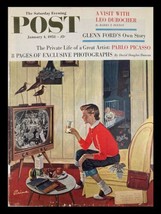 COVER ONLY The Saturday Evening Post January 4 1958 Glenn Ford&#39;s Own Story - £11.35 GBP