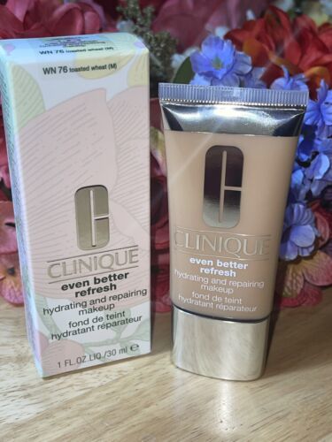 CLINIQUE Even Better Refresh MAKEUP Toasted Wheat WN 76 NEW in BOX Hydra... - $14.84