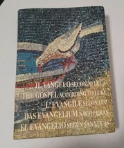 THE GOSPEL According to Luke English Italian French German Spanish Italian Book - £10.90 GBP