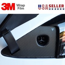 Tesla 2022 + Model X PLAID &amp; LONG RANGE Charging Port Wrap 3M Decal Stic... - £18.01 GBP