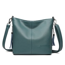  Women Leather High Quality Simple Handbag Red Small Shoulder Bag Main Femme  De - $35.74