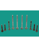 11-2016 bmw f10 528i 535i 550i rear sub frame carrier bolt set of 10 har... - $1,233.56 MXN
