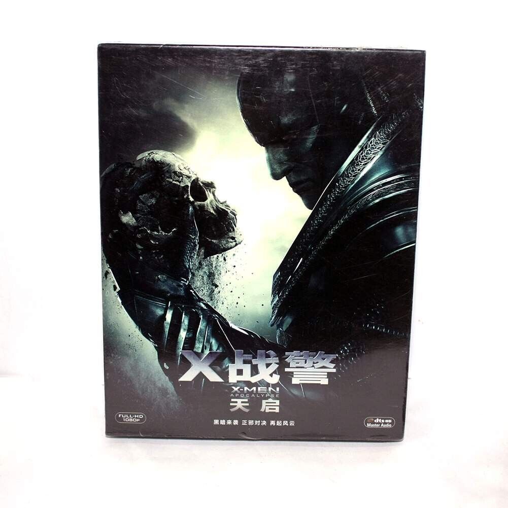 New Sealed Movie X-Men: Apocalypse Steelbook BD  Blu-ray BD50 Chinese En... - $29.69
