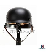 Black Ww2 German Elite Wh Army Steel Helmet Stahlhelm Black - £76.70 GBP