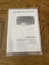 Epson Stylus NX125/127 Series User Manual - $17.77 CAD